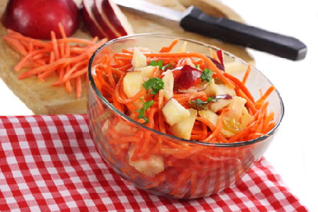 Диета Протасова, салат из моркови свеклы и яблока