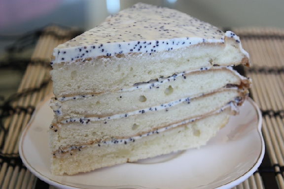 Торт сметанный