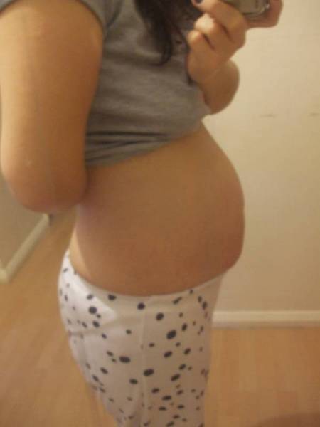 Как выглядит живот в 13 недель беременности фото